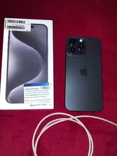 iphone 15 pro max 256 gb jv black titanium