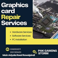 GRAPHICS CARD REPAIRING SERVICES AVAILABLE