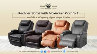 Sound & Vision Recliner For Home Theater