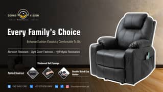 Sound & Vision Recliner For Home Theater