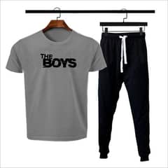 Men's Printed Fleece sweetheart Tracksuits