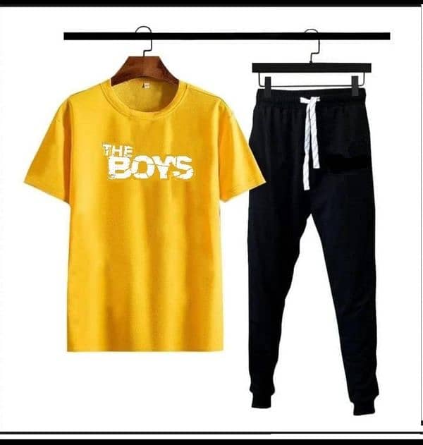 Men's Printed Fleece sweetheart Tracksuits 4