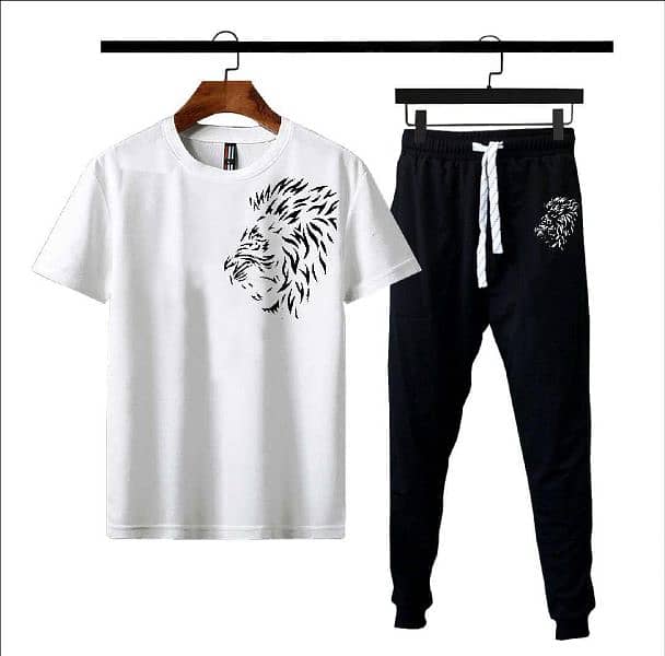 Men's Printed Fleece sweetheart Tracksuits 15