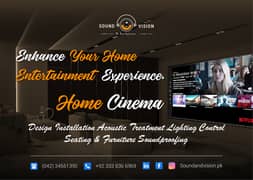 Home Cinema | Design|Installation| AV Solution|Acoustic Solutions