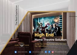 Home Cinema | Design|Installation| AV Solution|Acoustic Solutions