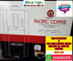 Imported Box Pack Pacific Coffee Machine. (Free Home Delivery + COD).