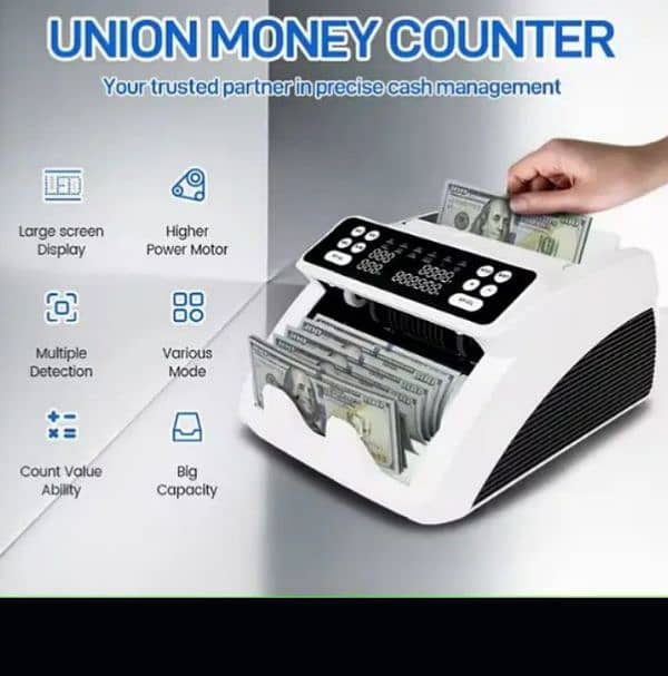 cash counting machines Mix note counting with 100% fake note detection 18