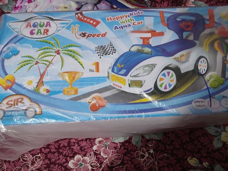 hii speed aqua push car 1