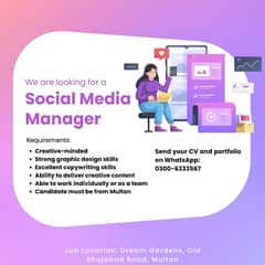 Social Media Manager & Designer