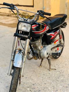 honda 125 neat clean condition urgent sale