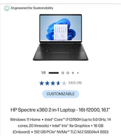 hp spectre x360 box pack