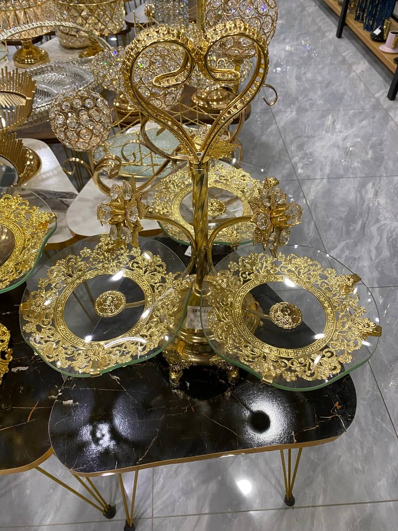 set of 3 Round coffee Table HIGH Gloss Nesting End Tables 13