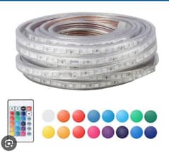 RGB LIGHT 50 METER ROLL WITH 12 ADOPTER