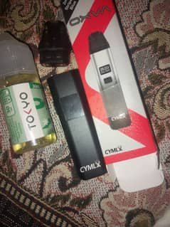 CYMLXpod box and Tokyo flavour 30ml 0.6 coil  one day use only