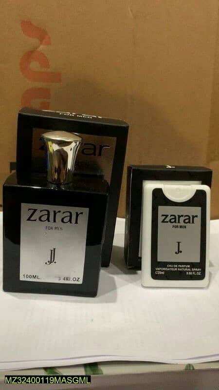 Zarar Men's perfume with pocket perfume free long lasting fragrance 1