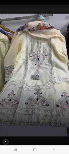 Beautiful embroidered lawn dress