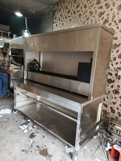 shawarma counter ss Food grade A1 quality 201 great fryer 16 litre