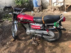 Honda125 2016 model in Good condition (contact whatsapp)0329#52#61990#