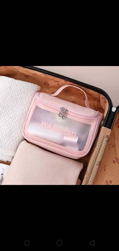 Travel friendly makeup pouch 3