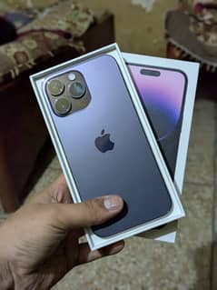 iPhone 14 pro max JV 128GB deep purple colour