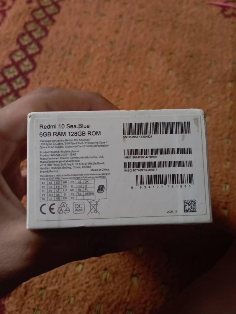 Xiaomi Mi 10 6+128 gb open box Redmi 10 5