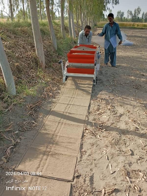 Rice Nursery Machine (planting rice seedings) 5