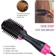 One Step Hair Dryer and straightener