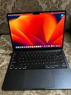 MacBook Air M2, 2022 || 13 inch || Midnight Color (with box)