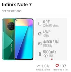 infinix note 7