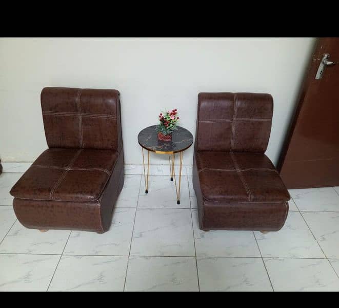 SINGLE SOFA BROWN COLOR 5