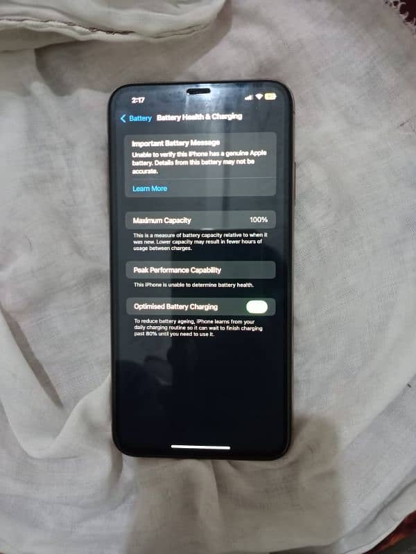 Iphone xsmax factory unlock non pta Golden color 5