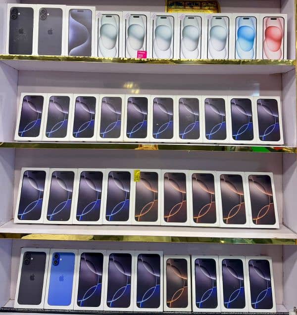 iPhone 16 pro max and all latest models available brand new box pack 0