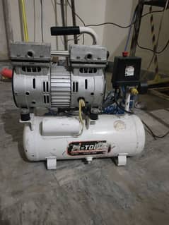 oil less air compressor