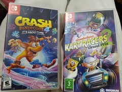 Crash Bandicoot 4 and Kart racers 2