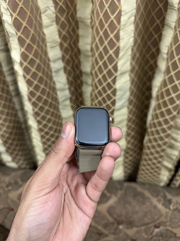 Apple watch series 6(44mm)stainless steel 1