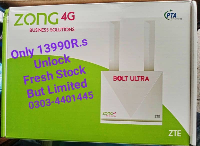 Zong/Jazz 4G Router K-10 0