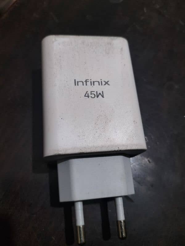 infinix note 30 ka geniune charger 45watt 7