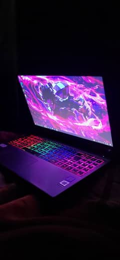 Tongfang gaming  laptop core i7 9 generation RTX 2060 144 hz monitor.