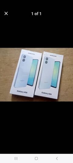 samsung a06 4GB 64GB all new mobile hai