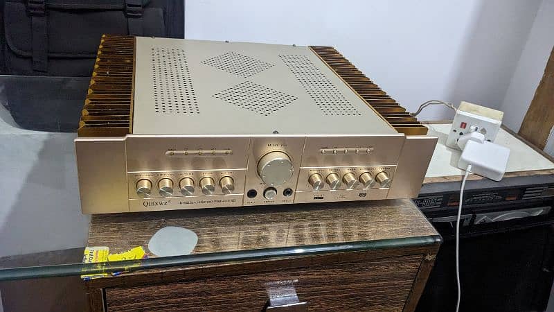 Qinxwz power + mono amplifier 600watt 5.1 channel 1