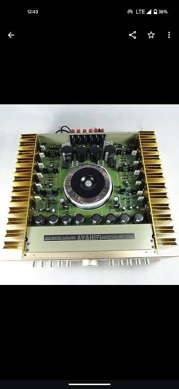 Qinxwz power + mono amplifier 600watt 5.1 channel 2