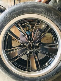 Alloy Rims And Japanese tyres