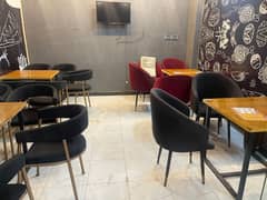 chair nd table for restaurant nd cafe