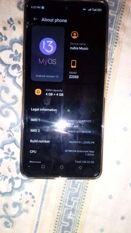 Nubia Music ZTE 4