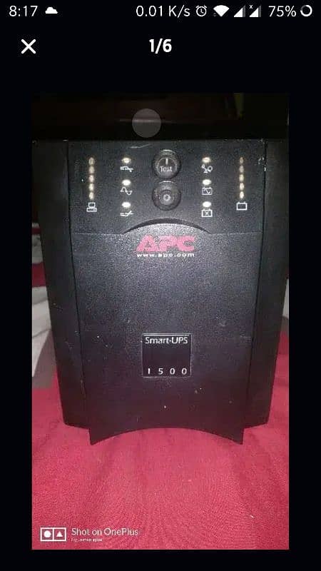 APC 1500 VA UPS made by america brand for sale 4