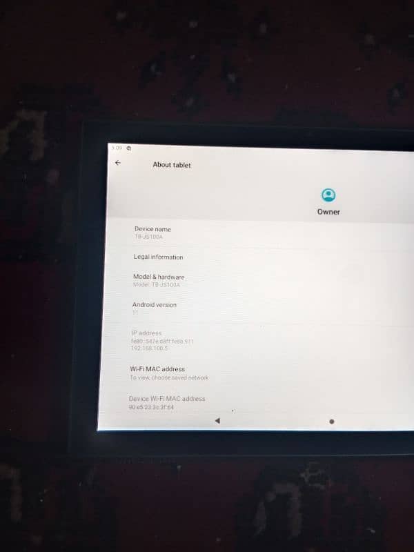 ANDROID TABLET 1