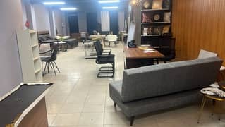 Furniture showroom work