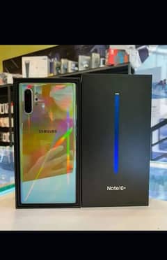 Samsung Galaxy Note 10plus 12/256gb for sale my whatsapp 0332=7426084