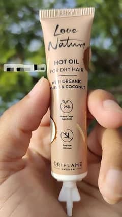 Hot Oil For Dry Hair with Organic Wheat & Coconut