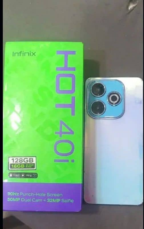 Infinix hot40i 16/128 2